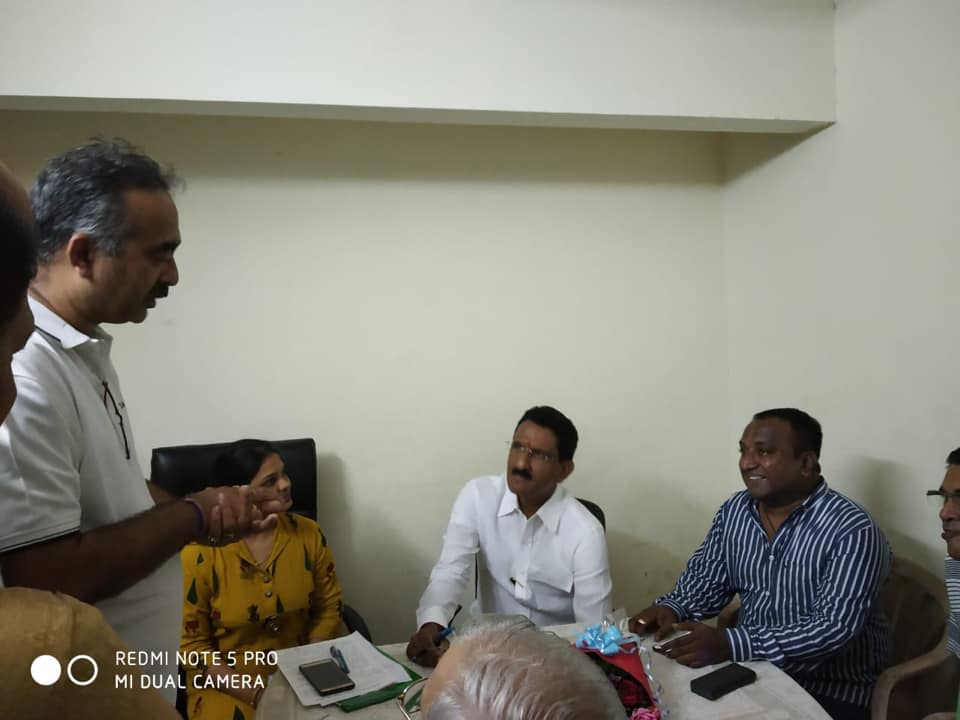 Shri. Sunil Rane interacted with the residents of Ward 16 last evening for the development of their vicinity.